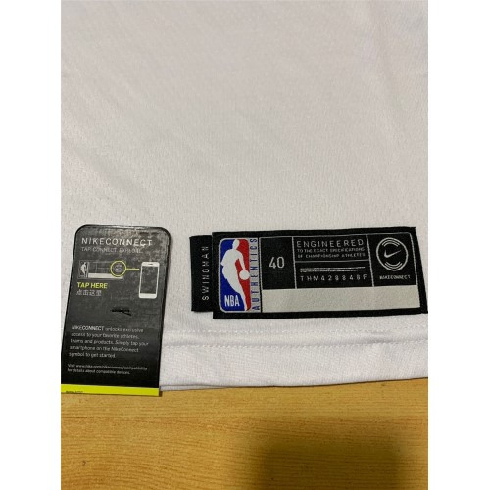 Men's Brooklyn Nets Kevin Durant No.7 White 2020/21 Swingman Jersey - Association Edition-Pro Kit Vault | Brand New 26/27 Sports Jerseys